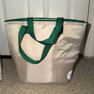WHOLE FOODS MARKET Gray Reusable Insulated Hot or Cold Shopping Slim Tote